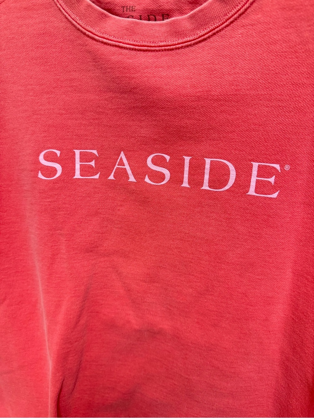 The Seaside Style Pink Crewneck Sweatshirt - Picture 3 of 9